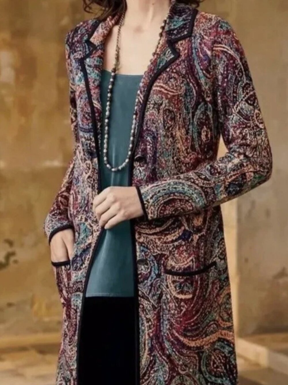 Peruvian Connection Cardigan Large